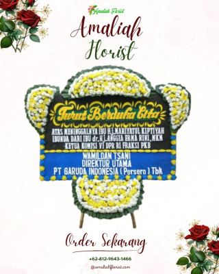 Papan Bunga Duka di Tanjungjaya